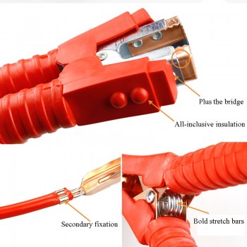 Safety Connection Wire Emergency Wire 2018 Auto Parts Battery Jump Cable Clip Battery High Quality Lengthened Gaka 4 Meters Line