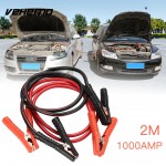 Vehemo Hard Wearing Power Line Emergency with Clip Jumping Wire Car Battery Cable 2M Car 1 Pair Booster Cable Premium Quality