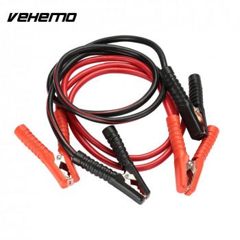 Vehemo Hard Wearing Power Line Emergency with Clip Jumping Wire Car Battery Cable 2M Car 1 Pair Booster Cable Premium Quality