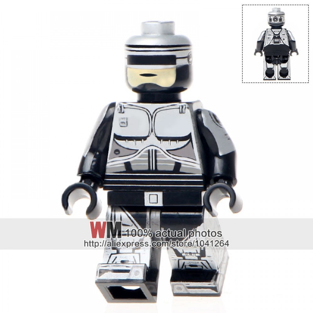 Single Sale WM306 Robocop Custom Made Mini Dolls Ghost Of Sparta Kratos Ultimate Building Blocks Children Gifts Toys