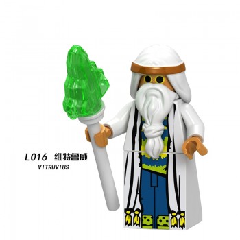 Legoingly Movie Figure Single Sale Bad Cop Emmet Wyldstyle Sheriff Robo SWAT Vitruvius Building Blocks Model Bricks Toy L1009