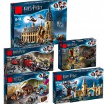 2019 Legoinglys Harry Potter Movie Hogwarts 75954 75952 75953 Great Hall Castle Model Building Blocks 11007 Educational Toys