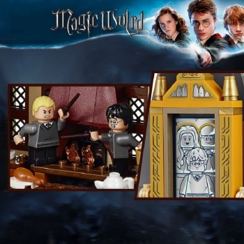 2019 Legoinglys Harry Potter Movie Hogwarts 75954 75952 75953 Great Hall Castle Model Building Blocks 11007 Educational Toys