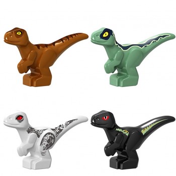 HISNT Legoings Jurassic Dinosaurs Building Blocks Set Kids Toys Irregular Shape MIni Dinos Action Figures Gift L1228