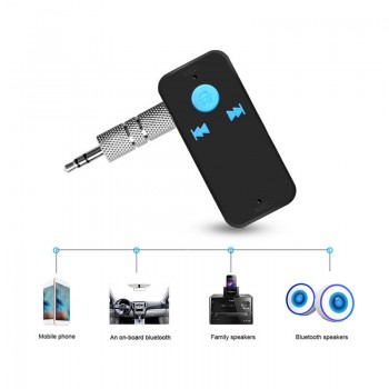 Wireless Bluetooth Receiver 3 in 1 USB 4.0 Bluetooth Adapter 3.5mm Audio Jack TF Card Reader MIC Call Support For Car Speaker X6