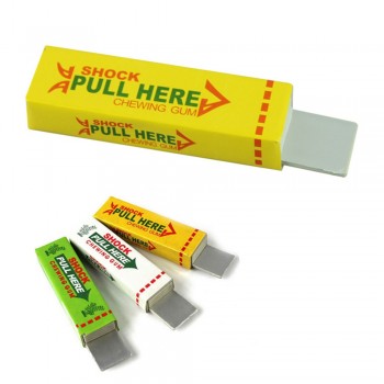 Safety Trick Joke Toys Electric Shock Shocking Funny Pull Head Chewing Gum Gags amp; Practical Jokes Novelty Items