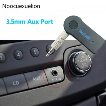 Handfree Car Bluetooth Aux Music Receiver Universal 3.5mm Streaming A2DP Wireless Auto AUX Audio Adapter With Mic For Phone MP3