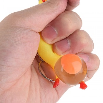 Fulljion Antistress Stress Relief Fun Toys Entertainment Gag Practical Jokes Lizun Laying Egg Hens Chicken Ring fidget Relax Toy