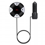 MP3 Music Player Automotive Fashion Design Handsfree Wireless Bluetooth 4.0 FM Receiver 3.5mm TF Car Kit Mp3 Player AUX @#128