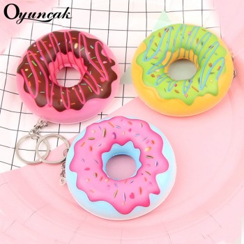 Oyuncak Antistress Squishy Novelty Gag Toys Squish Funny Surprise Donut Stress Relief Toy Key Chain Prank Kawaii Squishies Jumbo