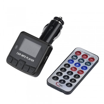 Car Kit MP3 Player FM Transmitter Wireless Radio Adapter USB Charger Car Kit MP3 Player TF SD USB LCD Car Accessories