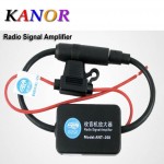 Car Aerial Antenna 12V Car Automobile Radio Signal Amplifier ANT-208 Auto FM/AM Antenna Booster Windshield Mount Antenna Aerials