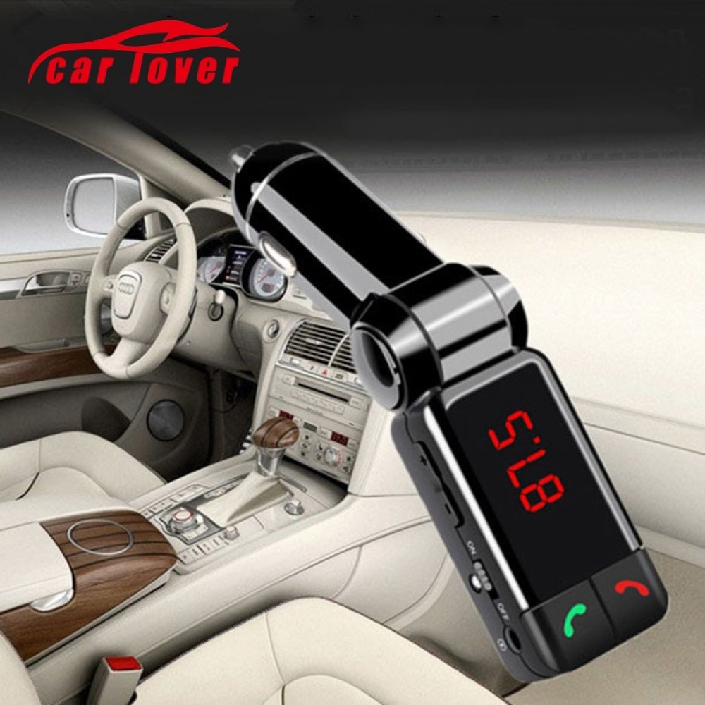 Upgraded Wireless 3.5mm AUX Bluetooth Car Kit MP3 WMA Car Radio MP3 Player FM Transmitter Modulator Hands Free USB Charger