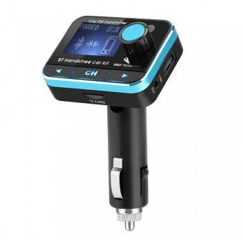 New 2.1A Dual USB wireless Bluetooth FM Transmitter CAR KIT MP3 Player Handsfree A2DP Car Charger DC12-26V LCD Display