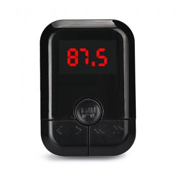 Bluetooth Wireless FM Transmitters Black Music MP3 Player Hands free Car Kit USB TF SD Remote Car-styling