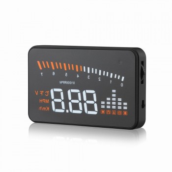 X5 GPS HUD Head Up Display Car velocimetro auto Car Styling Speed Alarm OBD II OBD2 car hub windshield Projector Universal