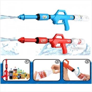 2018 New Long Pump Bottle Water Guns Toys Summer Beach Drifting Powerful Squirt Gun Water Blaster Cannon Toy