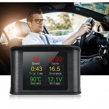 OBD GPS Car HUD Head Up Display Digital Car Speedometer Trip Computer Speed Engine RPM Fuel Consumption Projector Universal