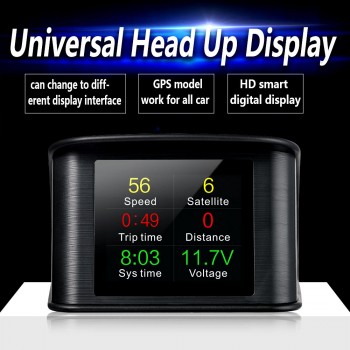 OBD GPS Car HUD Head Up Display Digital Car Speedometer Trip Computer Speed Engine RPM Fuel Consumption Projector Universal