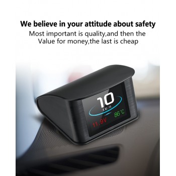 OBD GPS Car HUD Head Up Display Digital Car Speedometer Trip Computer Speed Engine RPM Fuel Consumption Projector Universal