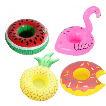 Inflatable Swimming Coaster Cup Holder Swimming Pool Beach Drink Holder Floats Swimming Coaster Toy