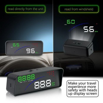 3.6Inch OBD HUD Car Head Up Display Auto On-Board Computer hud Display Car Electronics obd2 Car Speedometer Windshield Projector