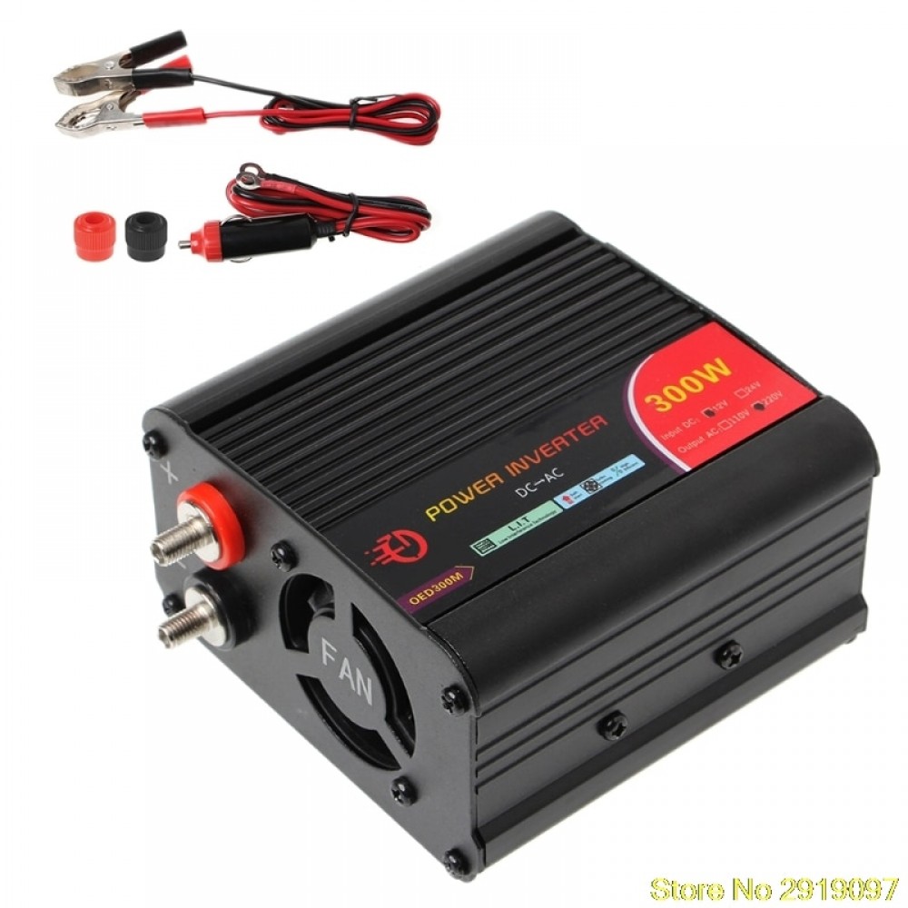 New 300W/400W/500W/600W Power Inverter Converter DC 12V to 220V AC Cars Inverter with Car Adapter Drop Shipping Support