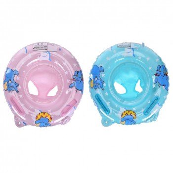 New Double Handle Safety Baby Seat Float Swim Ring Inflatable Infant Kids Swimming Pool Rings Water Toys Swim Circle for Kids