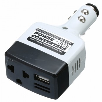 Mayitr DC 12V/24V to AC 220V Car Charge Power Converter Adapter Charger USB Inverters Car Electronics Accessories