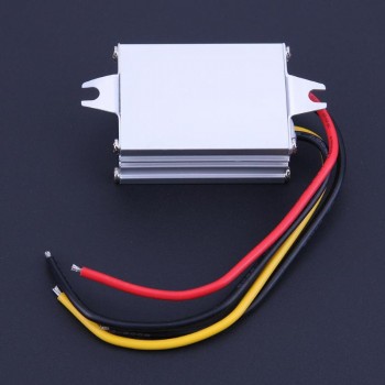 Aluminum Shell Car DC-DC Power Converter 9V-40V to 5V 10A Max Vehicle Charger Power Supply Inverter Step Down Buck Module