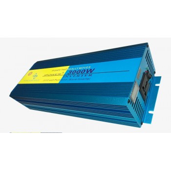 Digital Display PURE SINE WAVE POWER INVERTER 3000W/6000W MAX DC 12V To AC 220V CAMPING BOAT SINEWAVE