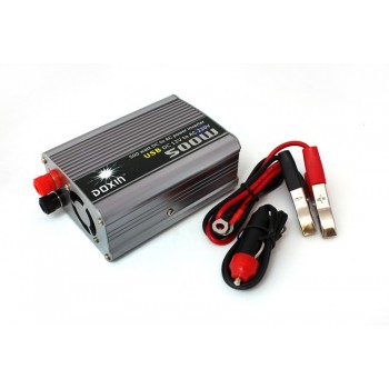 Wholesale DC 12/24V to AC 110/220V 500W Modified Sine Wave USB charger Car Power Inverter converter voltage transformer