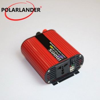 DC 24V to AC 220V/ 12V to AC 220V/   500W DC 24V to AC 110V/ Power Inverter DC 12V to AC 110V/ Red Oval Power Inverter