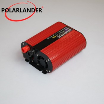 DC 24V to AC 220V/ 12V to AC 220V/   500W DC 24V to AC 110V/ Power Inverter DC 12V to AC 110V/ Red Oval Power Inverter