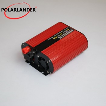 DC 24V to AC 220V/ 12V to AC 220V/   500W DC 24V to AC 110V/ Power Inverter DC 12V to AC 110V/ Red Oval Power Inverter