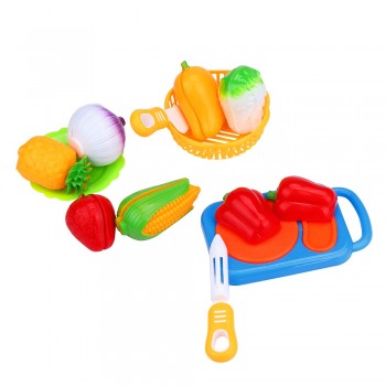 Hot 12PC Cutting Fruit Vegetable Pretend Play Children Kid Educational Toy Levert Dropship Oct 07