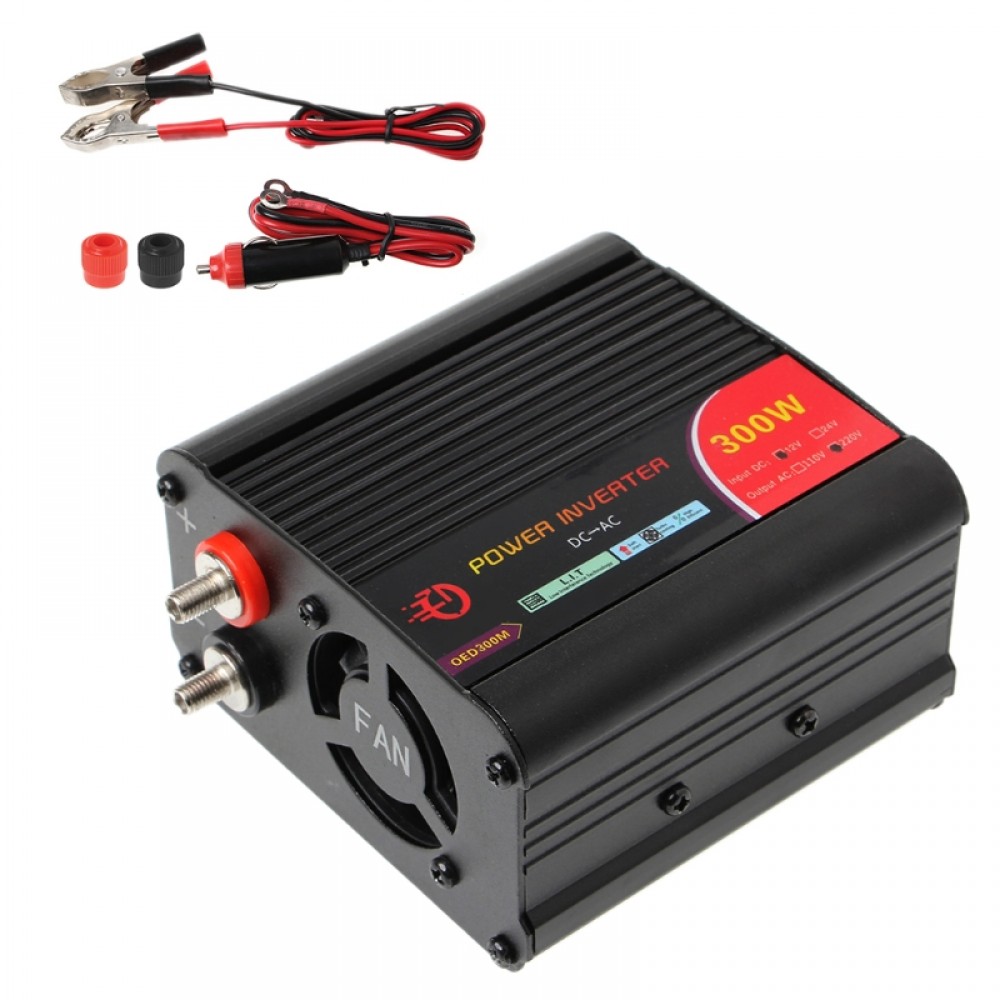 300W/400W/500W/600W Power Inverter Converter DC 12V to 220V AC Cars Inverter with Car Adapter