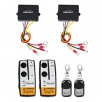 CARCHET Winch DC 12V Remote Control 2 sets Wireless Winch Remote Control Kit DC 12V 50 Feet for Jeep Truck SUV ATV