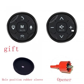 Universal Wireless Car Radio Multimedia Steering Wheel Controller Remote Stereo DVD Navigation Night Vision Light Button