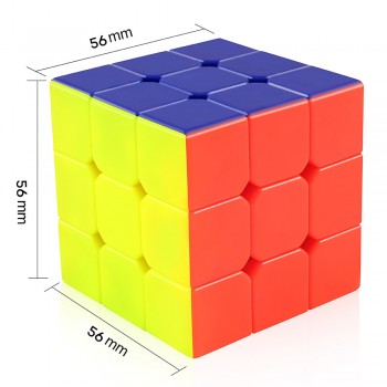 D-FantiX Cyclone Boys 3x3x3 Magic Cube Professional Speed Cubes 3x3 Puzzles 3 by 3 Speedcube (56mm)