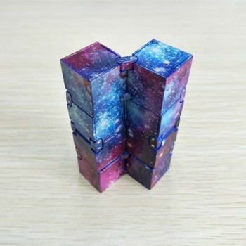 2019 New Trend Creative Infinite Cube Infinity Cube Magic Cube Office Flip Cubic Puzzle Anti Stress Reliever Autism Toys