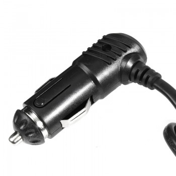 120W 12V 4 Way Multi Socket Car Charger Vehicle Auto Car Cigarette Lighter Socket Splitter amp; Dual USB Ports Plug Adapter