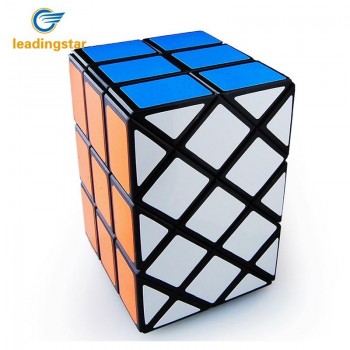 LeadingStar Strange-shape Magic Speed Cube 3rd Cube Professional Speed Puzzle Cubes Cubo Magico Double Fish Cube Learning