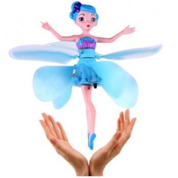 Flying Fairy Magical Princess Cute Dolls Toy Infrared Induction RC Helicopter Flying Quadcopter Drone Dolls Kids Toys Best Gifts