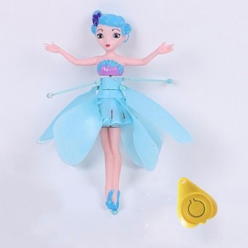 Flying Fairy Magical Princess Cute Dolls Toy Infrared Induction RC Helicopter Flying Quadcopter Drone Dolls Kids Toys Best Gifts