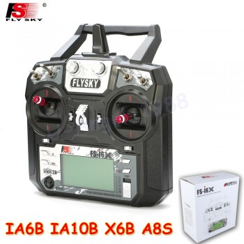 Original Flysky FS-i6X 10CH 2.4GHz AFHDS 2A RC Transmitter With FS-iA6B FS-iA10B FS-X6B FS-A8S Receiver For Rc Airplane Mode 2