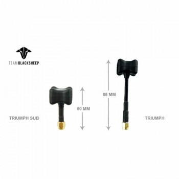 New TBS TRIUMPH Antenn Team BlackSheep VAS 5.8GHz Circular Polarized Triumph Antenna SMA RP-SMA for FPV Racing Quadcopter