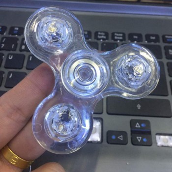 New Light Fidget Spinner Led Stress Hand Spinners Glow In The Dark Figet Spiner  EDC Anti-stress Finger Spinner