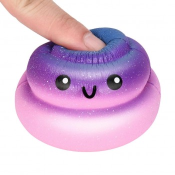 Squeeze Slow Rising Toys Exquisite Fun Galaxy Poo Scented Charm Antistress funny Stress Reliever Toy Party Gift Kids