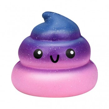 Squeeze Slow Rising Toys Exquisite Fun Galaxy Poo Scented Charm Antistress funny Stress Reliever Toy Party Gift Kids